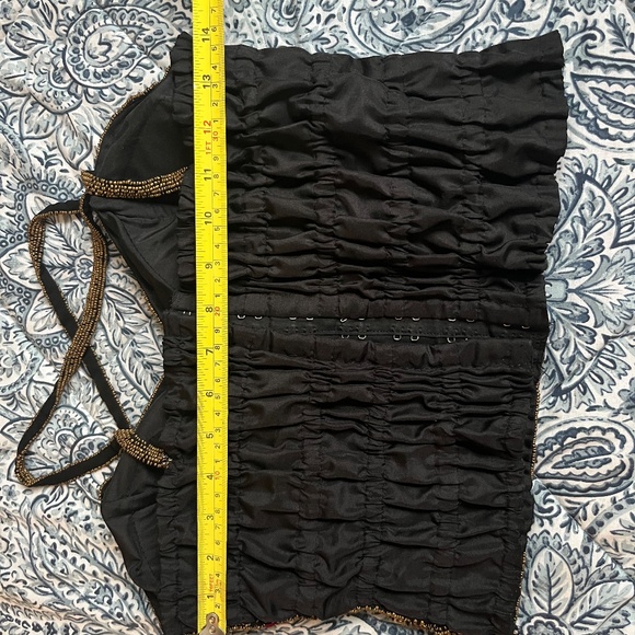 Vintage Beaded Bustier Corset Top - Picture 9 of 11